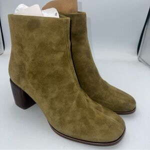 VINCE MAGGIE CYPRESS Suede Booties Women’s Size EU 37.5 US 7.5M Boots - 🔥 ⭐️